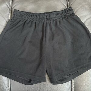 Augusta Sportswear Kids Black Mesh Shorts